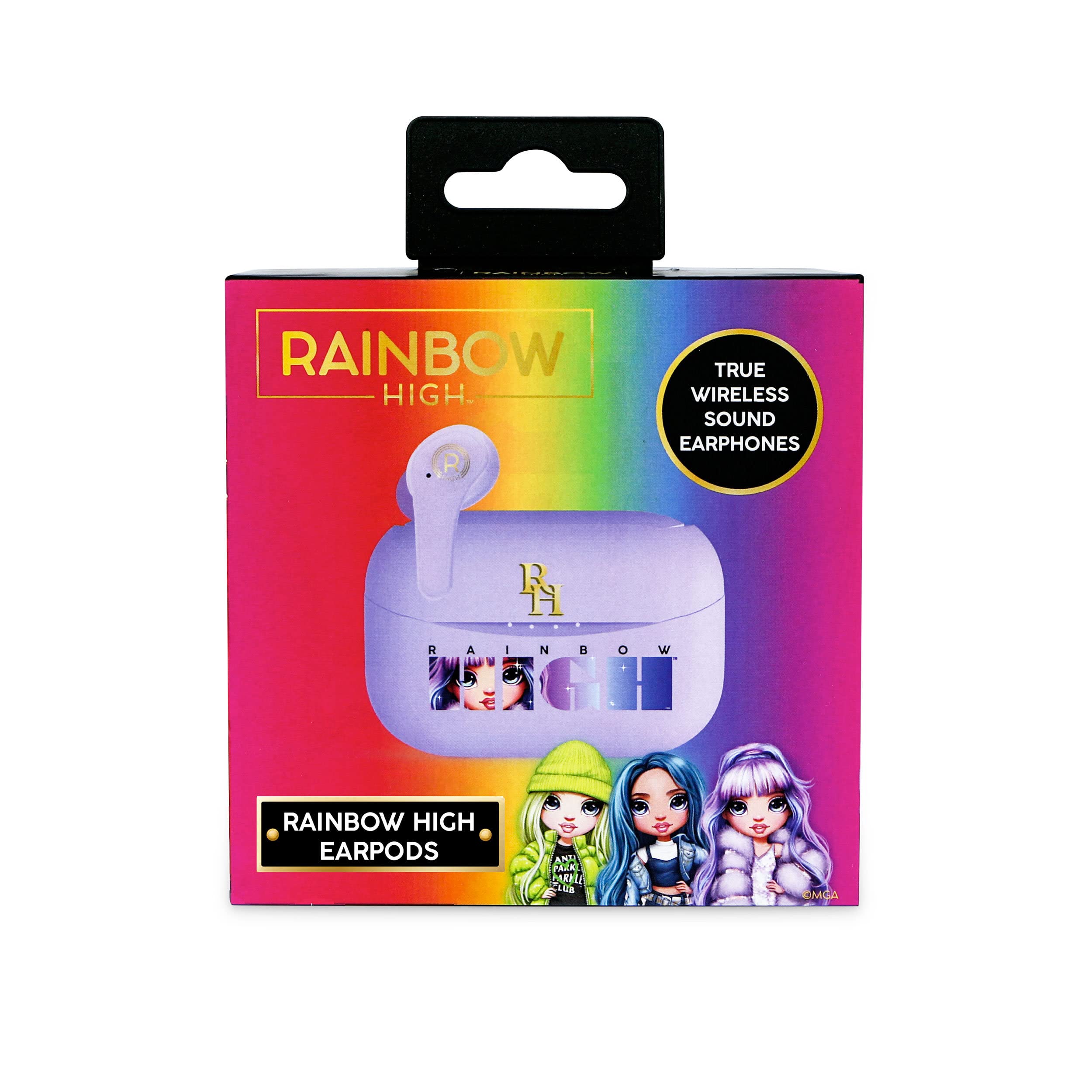 Otl Technologies Rainbow High Auriculares InaláMbricos Bluetooth V5.0 Para NiñOs Con Caja De Carga. Otl Technologies Rainbow High Auriculares InaláMbricos Bluetooth V5.0 Para NiñOs Con Caja De Carga.
